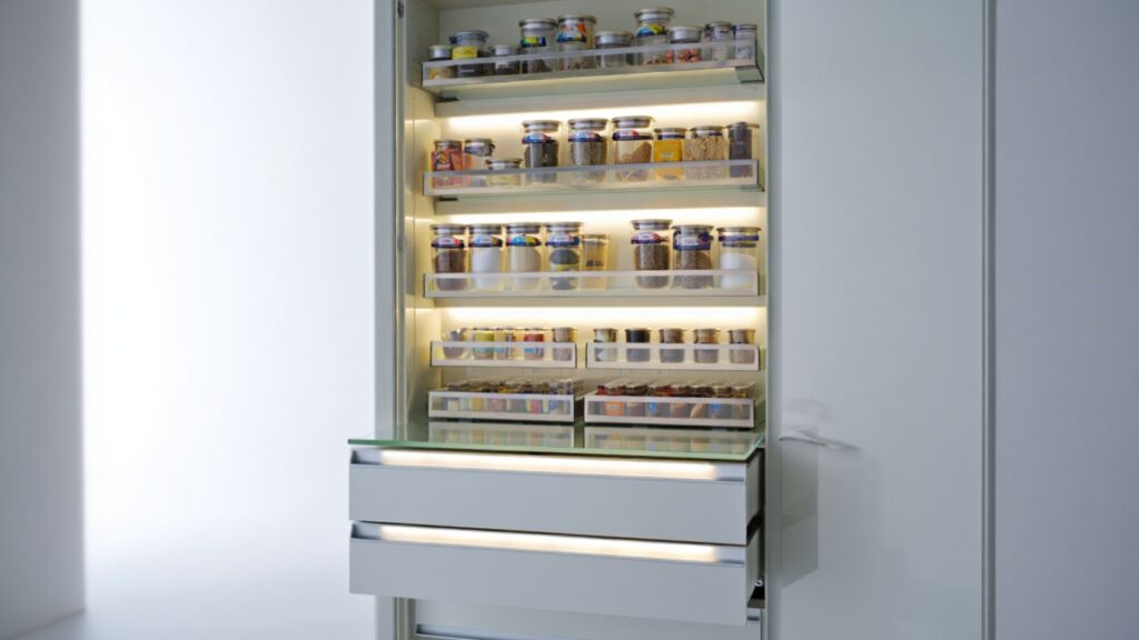 przyprawy na półce